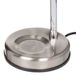 Светильник настольный на подставке, металл, E27, серебристый, SPE17156-12