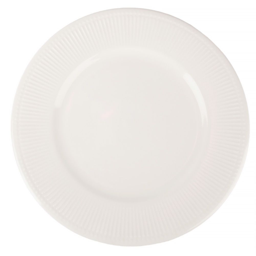 Тарелка "Белый шоколад" d=27см. (min6) (транспортная упаковка)