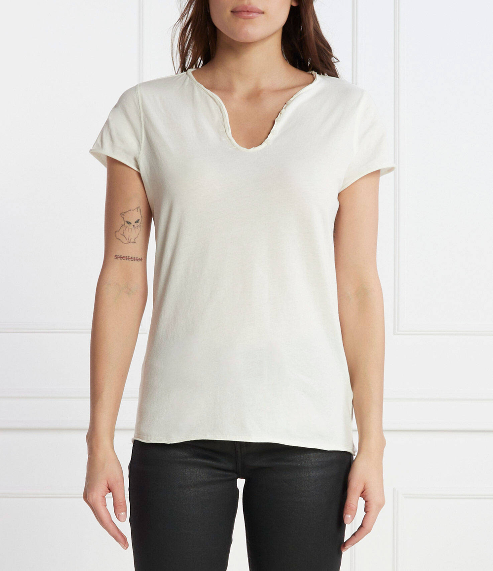 Футболка Zadig&amp;Voltaire - экрю(JWTN00442)