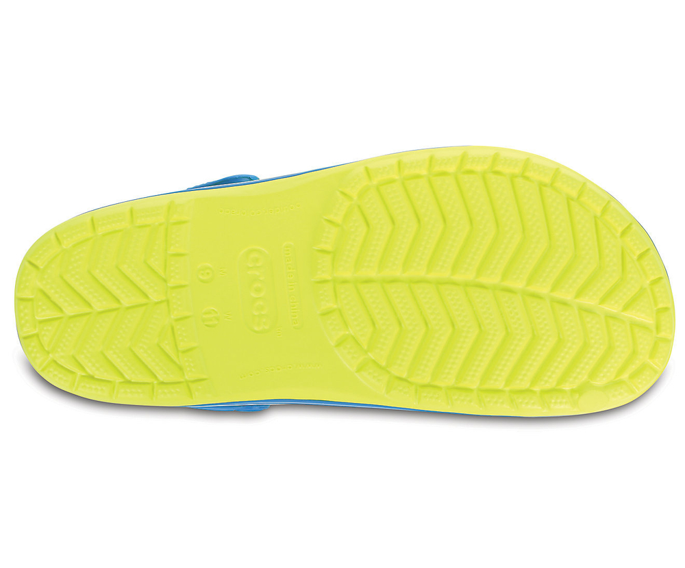 Сабо Crocs Crocband Tennis Ball Green/Ocean
