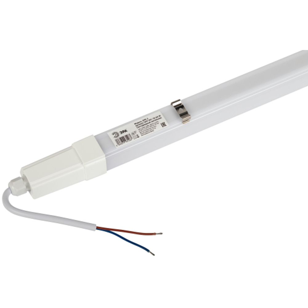 Линейный светодиодный светильник ЭРА SPP-301-18-6K-M 18Вт 6500К 1800лм IP65 620х39х31 | Линейные светодиодные светильники IP65