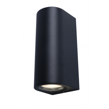 Декоративная подсветка ЭРА WL39 BK MR16/GU10 (2 шт.), черный, для интерьера, фасадов зданий