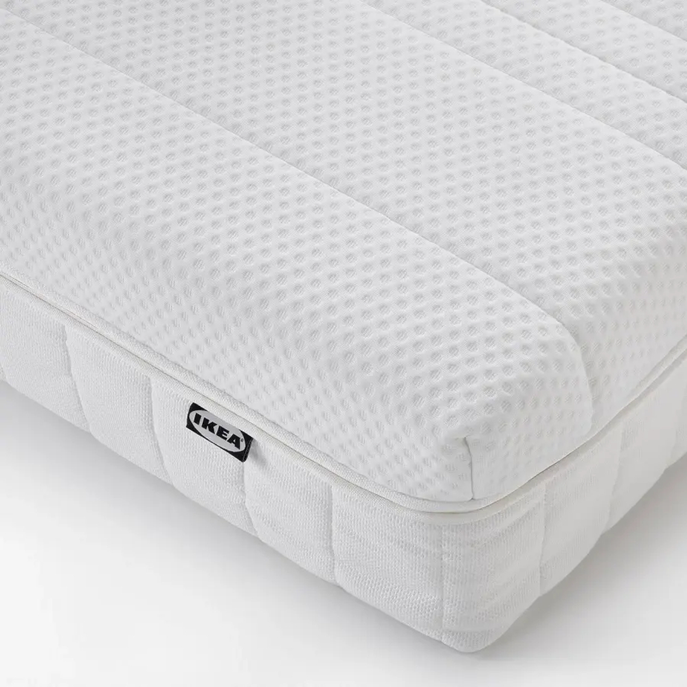 Матрас для двуспальной кровати - ÅNNELAND IKEA/ АННЕЛАНД ИКЕА, 140х200 см, белый