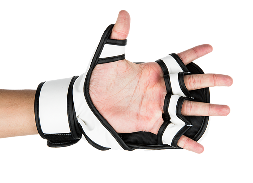 UFC Перчатки MMA для спарринга 8 унций белые L/XL