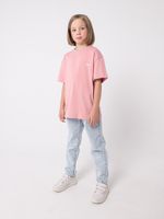 Футболка оверсайз с печатью "Персик"