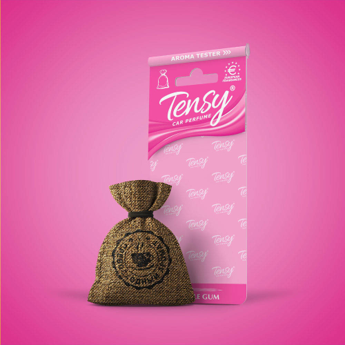 Ароматизатор "Tensy" мешочек с шнурком Бабл Гам (12шт/бл)