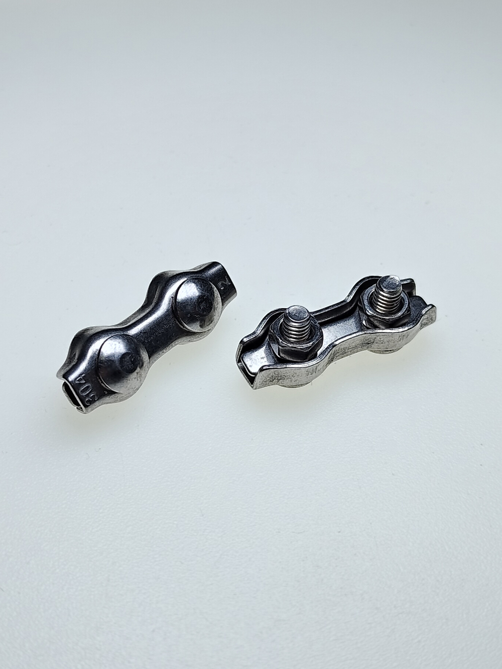 2 Соединитель троса двойной (DUPLEX) нерж. А2-70 (20 шт.)