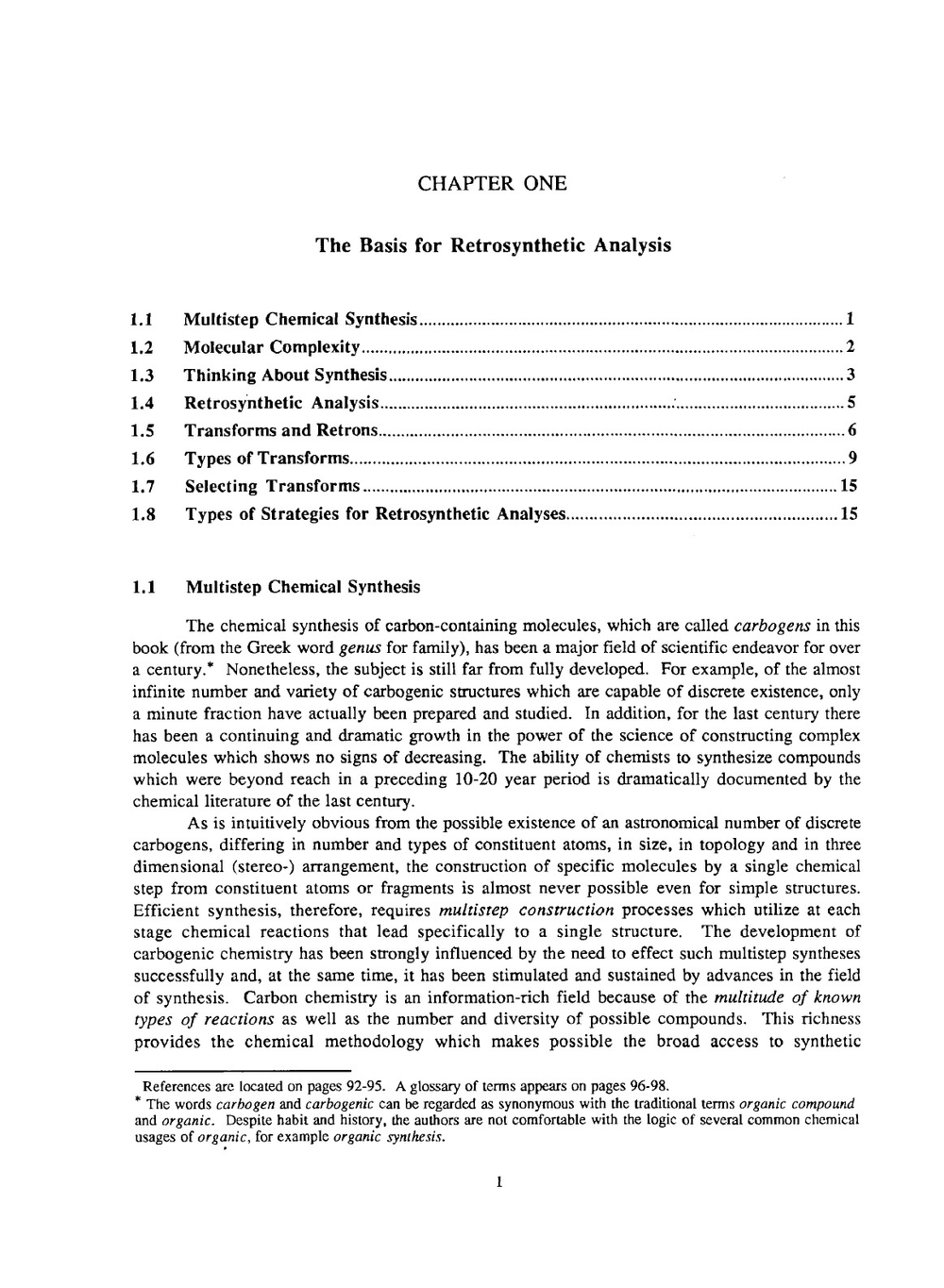 The logic of chemical synthesis | E.J. Corey