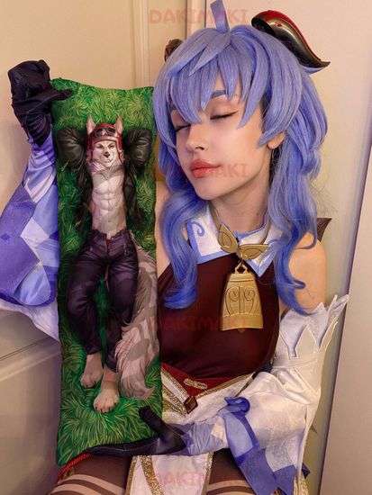 Мини дакимакура Фурри из Фурри арт. M0650, 60х20 см