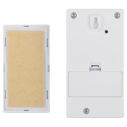 Звонок дверной ЭРА A05 беспроводной, белый | Электрозвонки беспроводные