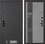 Акустиклаб 32 серый рельеф софт с тонированным зеркалом