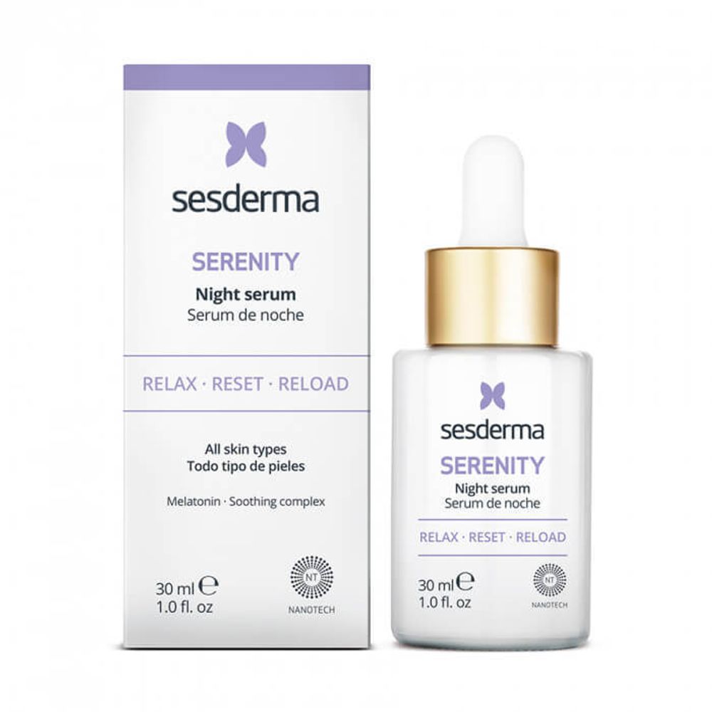 SERENITY Night serum  - Сыворотка ночная липосомальная, 30 мл