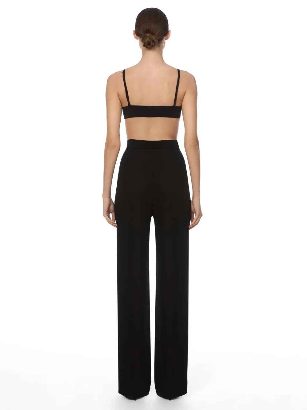 Брюки классические прямого кроя, Черный