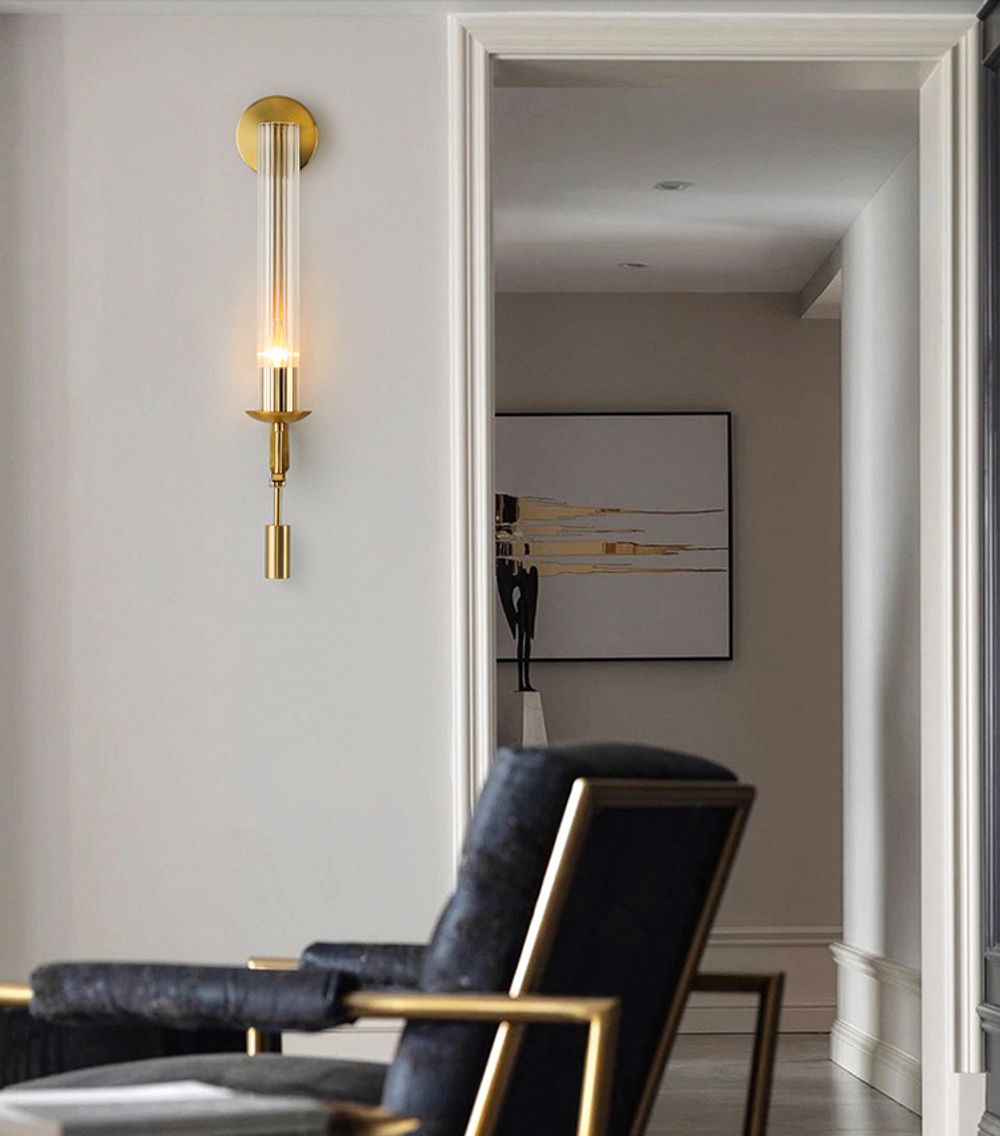 Настенный светильник 88043W gold