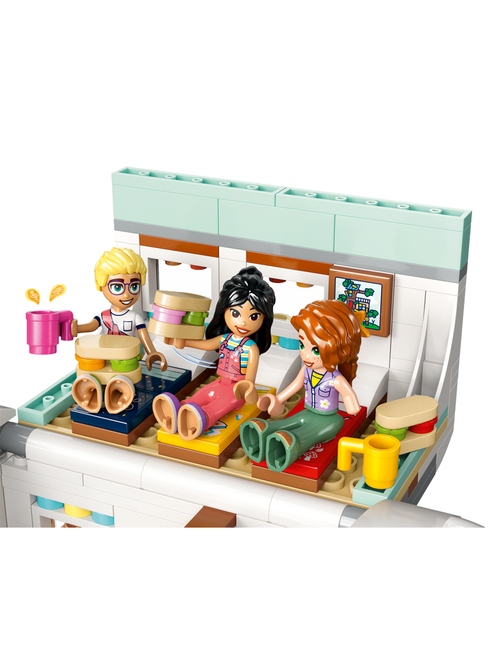 LEGO Friends 42663 Лего Кемпер дружбы, дом на колёсах, автодом для девочек, конструктор с минифигурками, оригинал LEGO