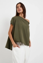 Футболка Качели Хаки