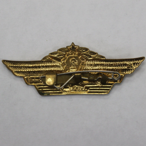 Знак. Значок. Офицерская (общевойсковая) классность. 2 класс. СССР (тяжелый) заколка. XF