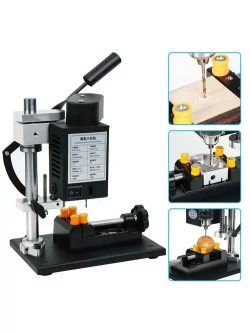 Многофункциональный мини-сверлильный станок для точного сверления дерева, металла и пластика