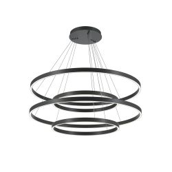 Люстра подвесная светодиодная диммируемая Maytoni Rim MOD058PL-L174BK