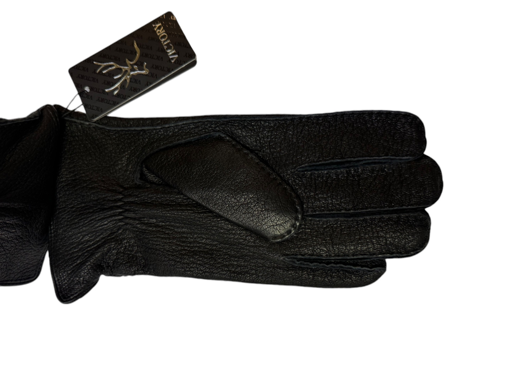 Перчатки. Мужские. Материал верха: Кожа настоящего оленя. Подклад: Трикотаж-шерсть. В упаковке 10 шт.