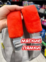 Рюкзак детский в садик плюшевый дошкольный лодка