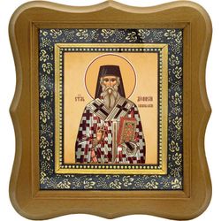 Дионисий, архиепископ Закинфский, святитель. Икона на холсте.