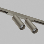 DK5742-DN Светильник для трека SHINE SPOT со светодиодом, D35*H100, 48V DC, 8W*2 , RA?90, 3000K, IP20, темный никель, алюминий