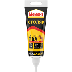 Клей Момент 3040160 cтоляр супер пва d2 туба белый 125 г | Момент