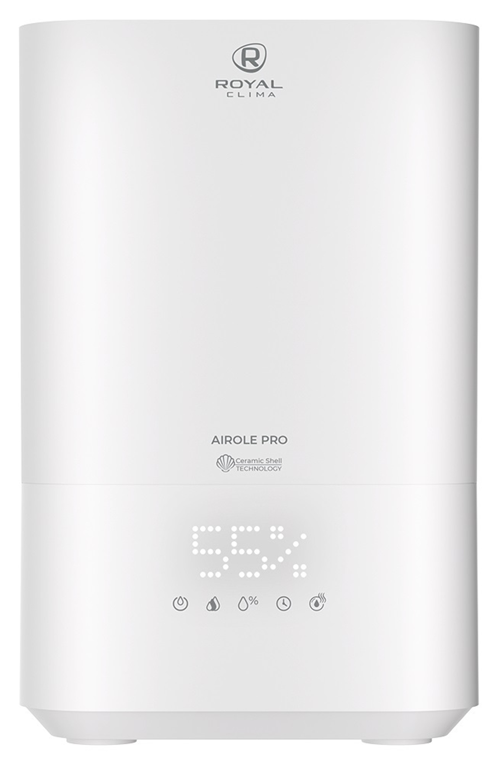 Ультразвуковой увлажнитель воздуха Royal Clima серии Airole Pro RUH-ARP400/5.0E-WT