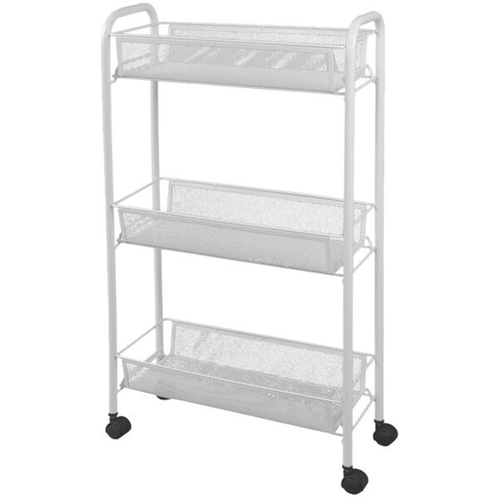 Этажерка 3х-секционная «Ладья 1К», цвет серый, 44*17*75,5см