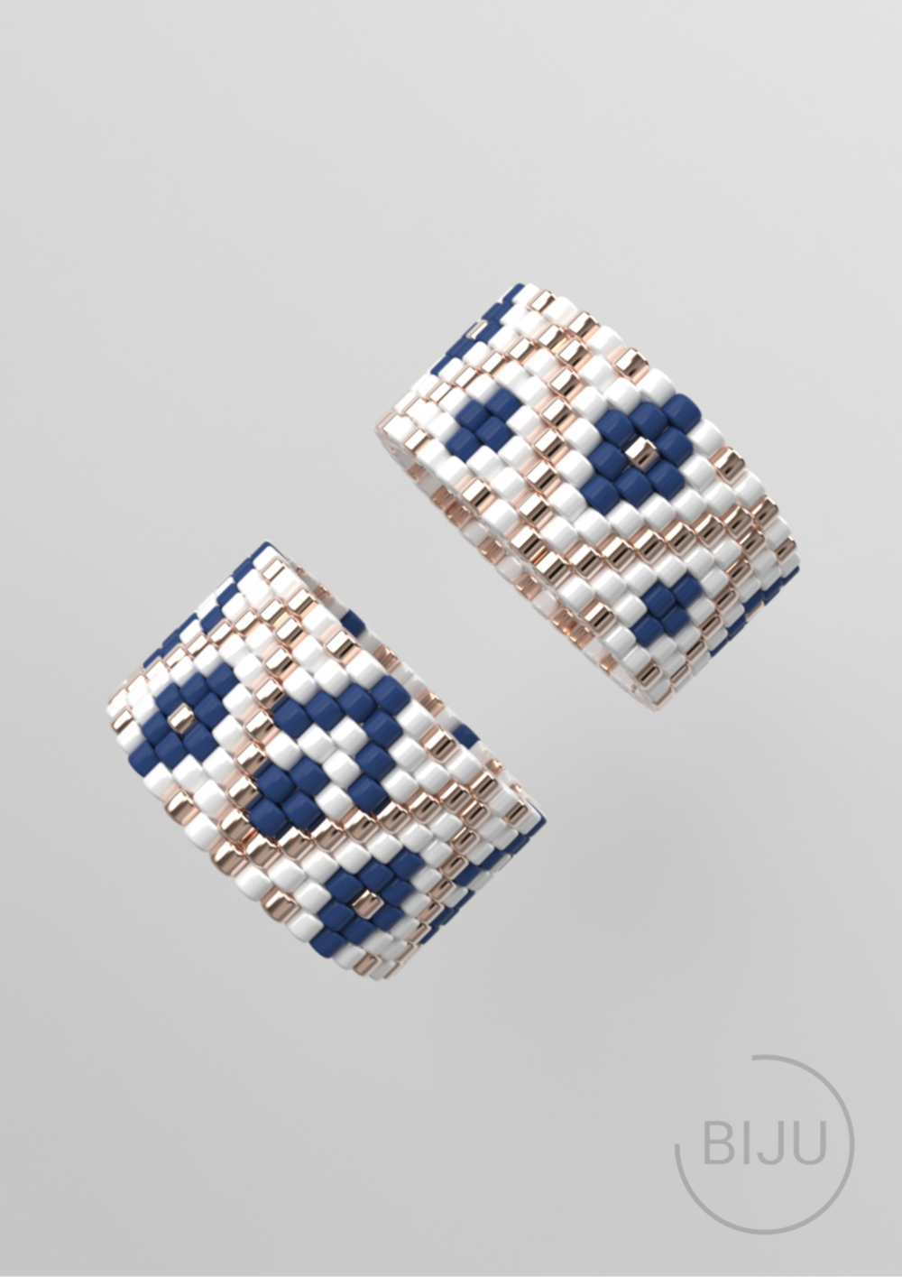 Схема кольца из бисера, узор PEYOTE, мозаичное плетение, четный счет, узор пейот из Miyuki Delica 11/0, файл PDF, RING_427