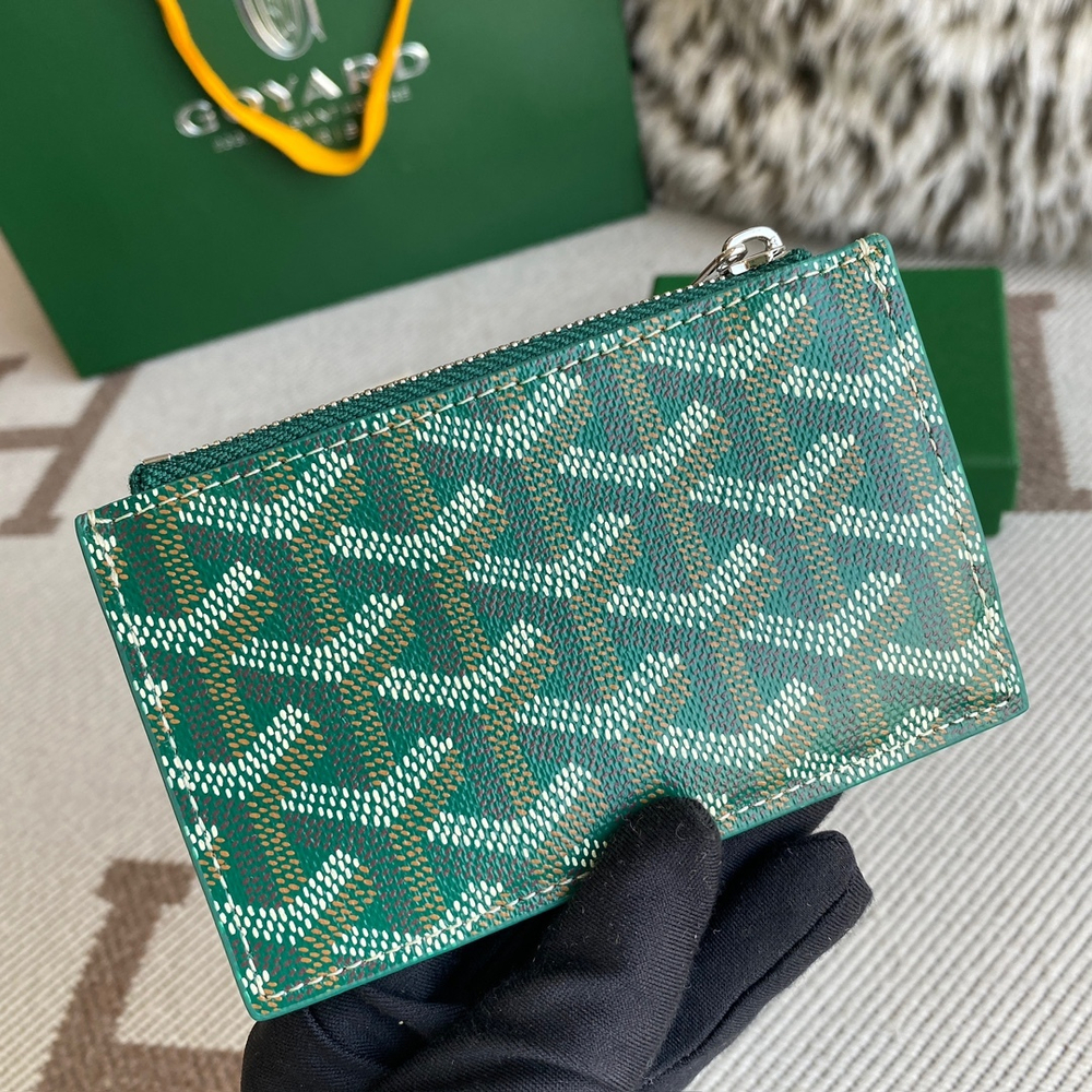 Goyard Bourbon Zipped Card Holder (11 colors)