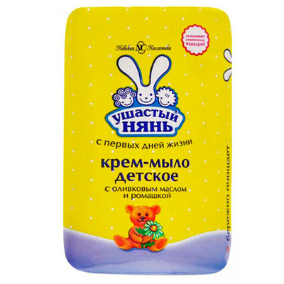 Ушастый Нянь 90 г. к/м детс.(с олив.маслом и ромаш.)