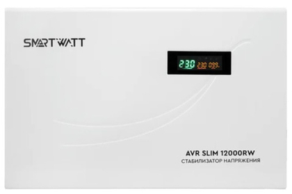Стабилизатор напряжения SmartWatt AVR SLIM 12000RW