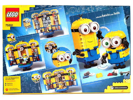 Конструктор LEGO 75551 Фигурки миньонов и их дом