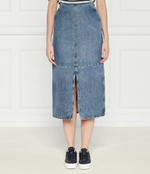 Джинсовая юбка Tommy Hilfiger - голубой(WW0WW42582)