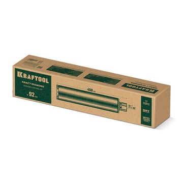 KRAFTOOL DIAMOND 92 мм (450 мм, 1 1/4″, лазерная сварка сегментов), Алмазная Коронка по железобетону (29825-092)
