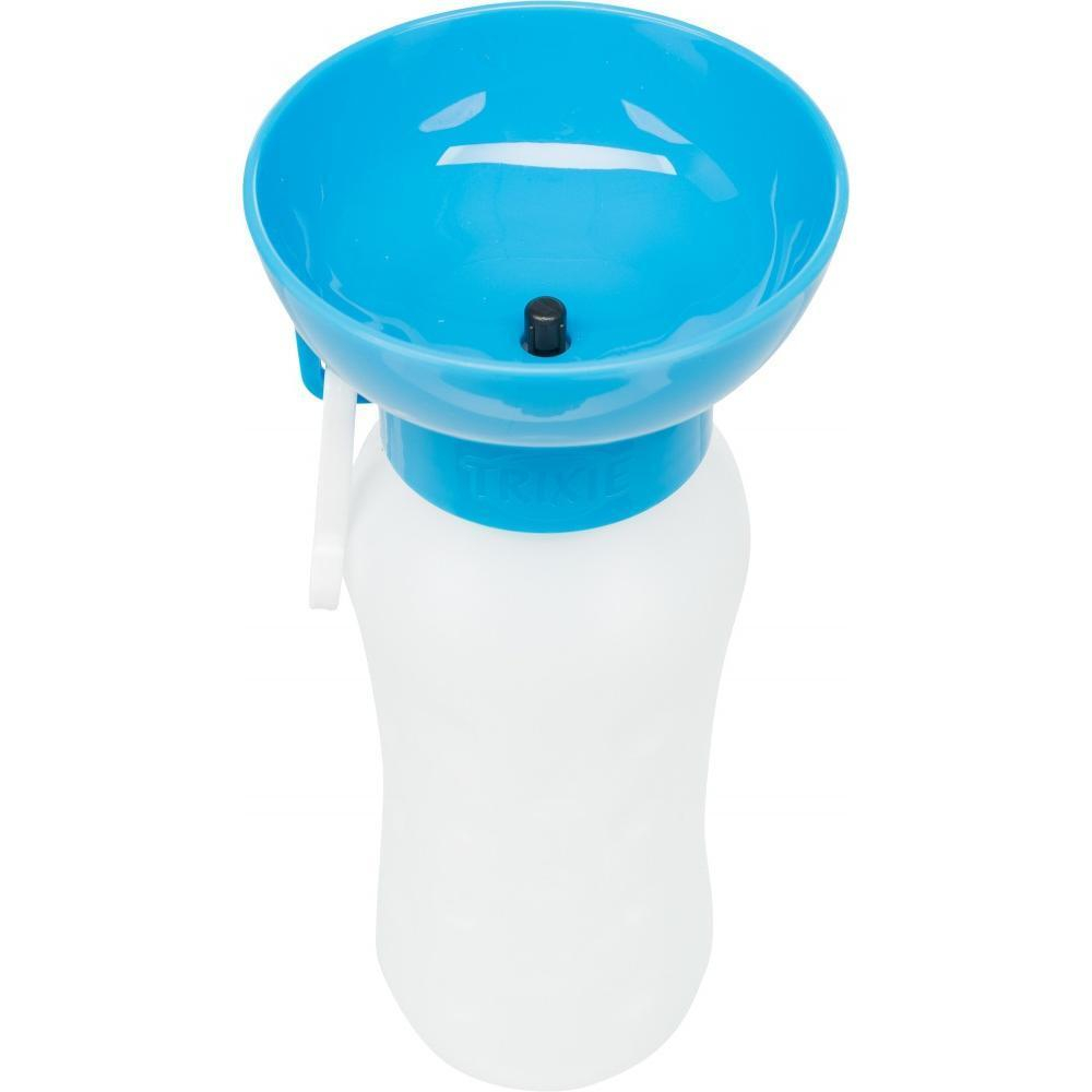 Поилка Trixie 2-в-1, пластик, дорожная, для кошек и собак, 0.55л