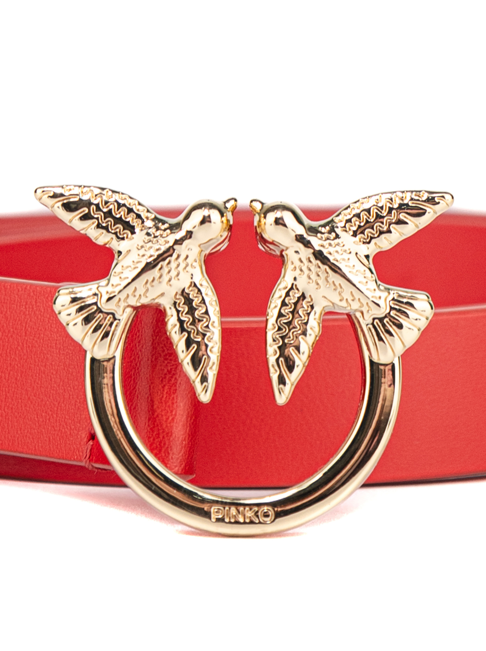 PINKO ремень - красный