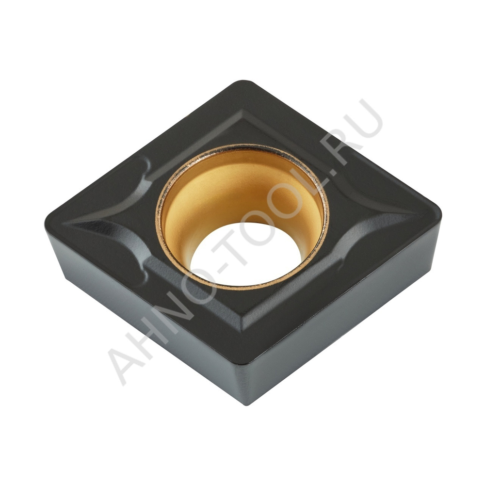 Пластина твердосплавная ISO CCMT120408-KMA ACK10E AHNO по чугуну, чистовая