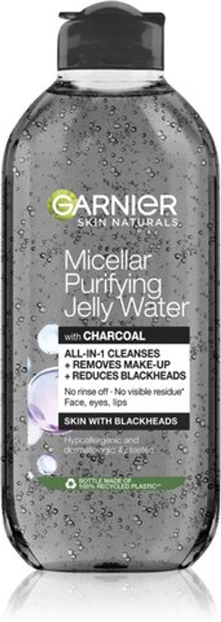 Garnier Skin Naturals Pure Charcoal - очищающая мицеллярная вода с консистенцией геля /   400  ml  / GTIN 3600542453752