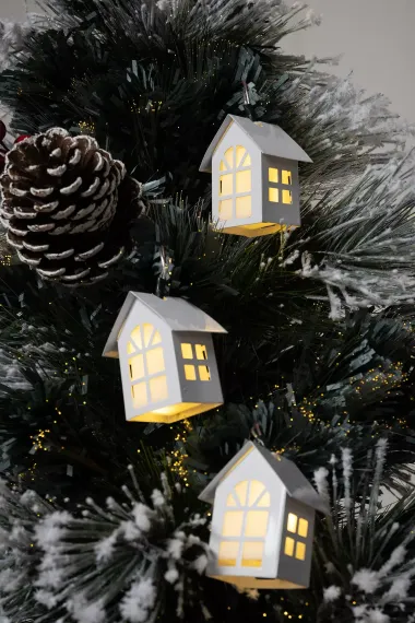 Оптоволоконная елка с LED лампочками Сказочная 180 см., леска+пвх, контроллер (Т2121-180)