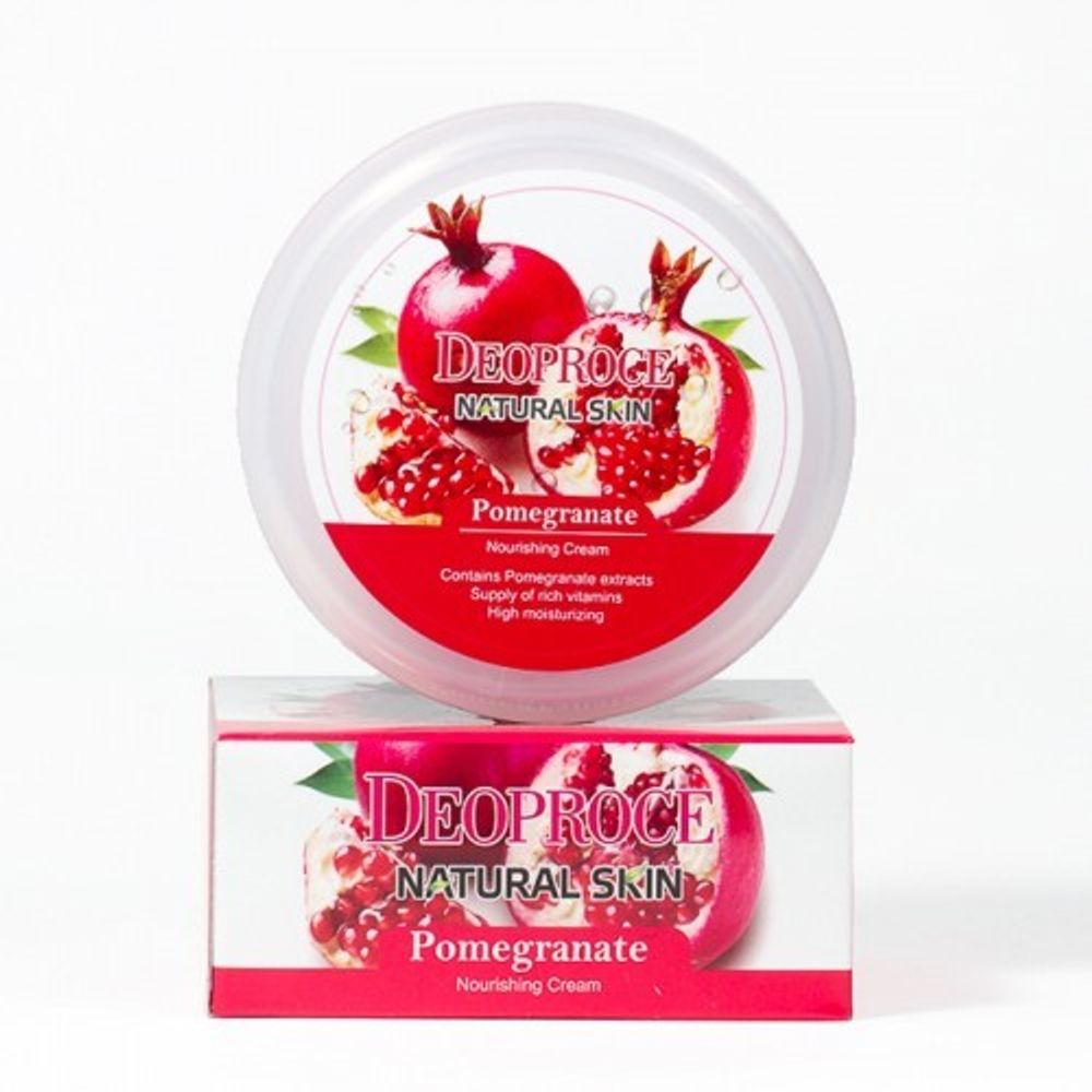 Deoproce Natural Skin Крем для лица и тела на основе экстракта клубники Deoproce Natural Skin Strawberry Nourishing Cream 100 г