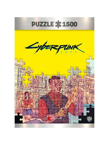 Пазл Good Loot Cyberpunk 2077 Valentinos - 1500 элементов / Пазл по мотивам игры «Киберпанк 2077»
