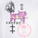 Футболка Creepy Clothing Пищеварение Белая