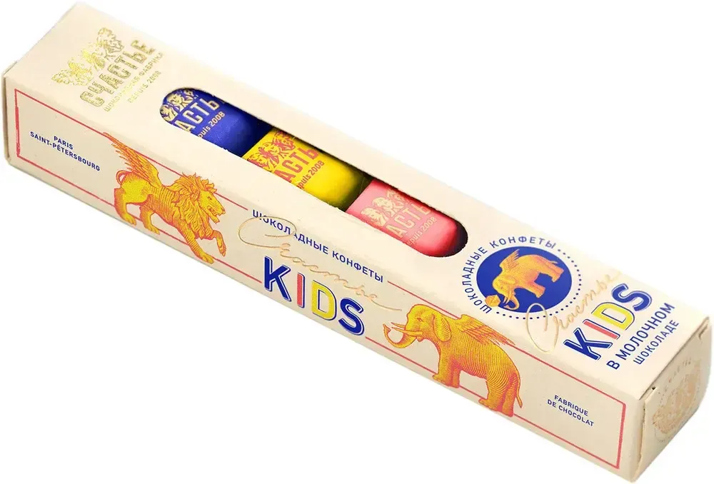 Фабрика Счастье Набор шоколадных конфет KIDS