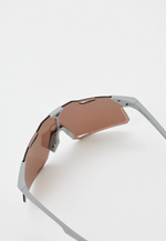 Спортивные очки 100% Hypercraft / Matte Stone Grey / HiPER Silver Mirror Lens