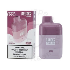 Одноразовая ЭС BRUSKO LONGPARTY 9000 с ароматом Колы, 20мг/см3, 9 мл. (М)