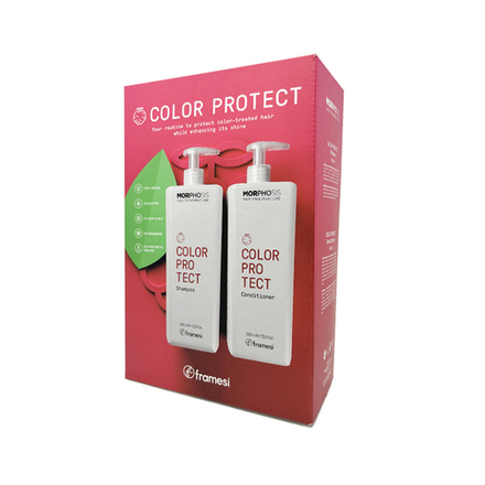 FRAMESI COLOR PROTECT SHAMPOO 1л + MORPHOSIS COLOR PROTECT CONDITIONER 1л.