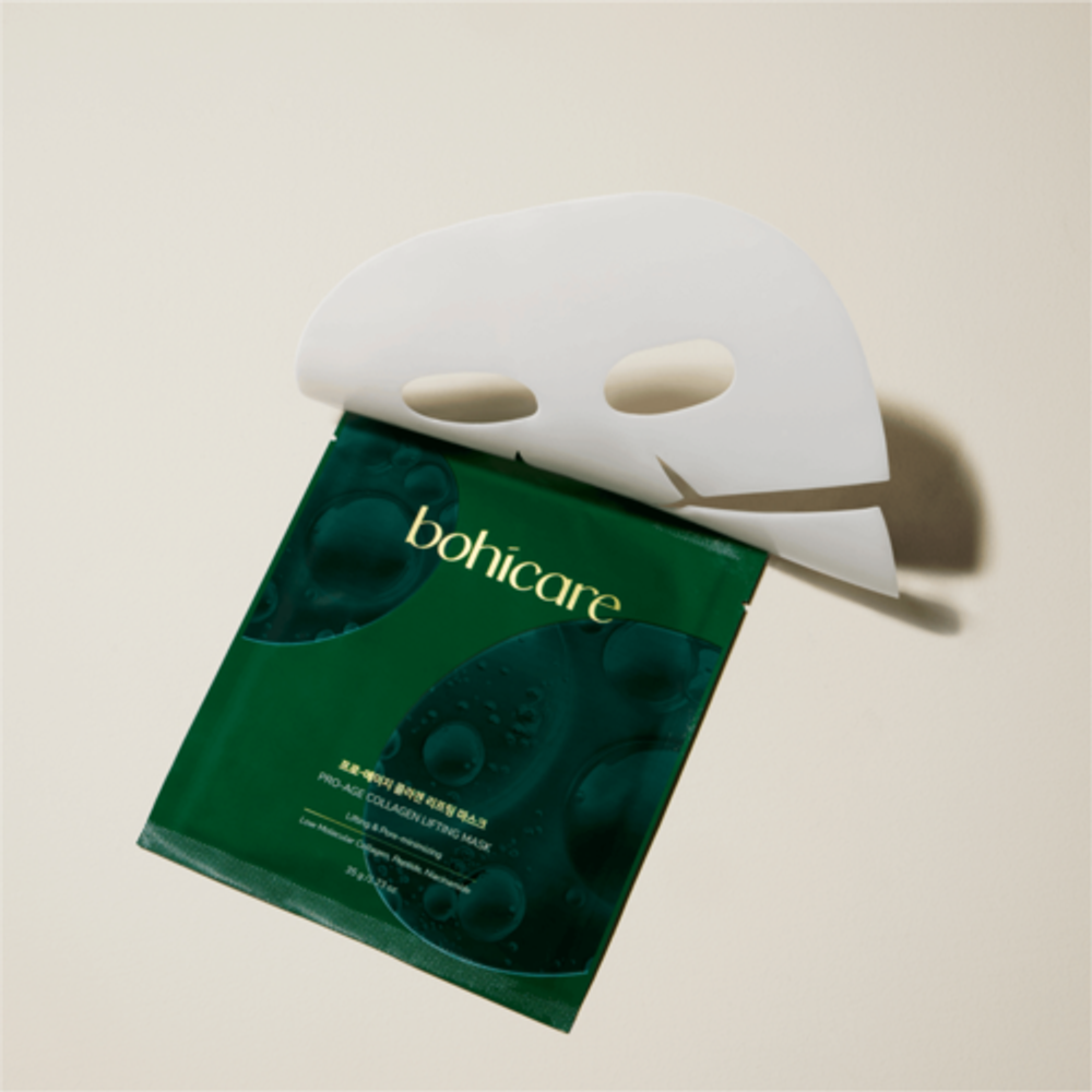 Bohicare Маска для лица коллагеновая с эффектом лифтинга - Pro-Age collagen lifting mask 35гр